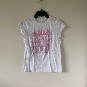 "I'M THE BIRTHDAY GIRL." Children's Place Tee Shirt